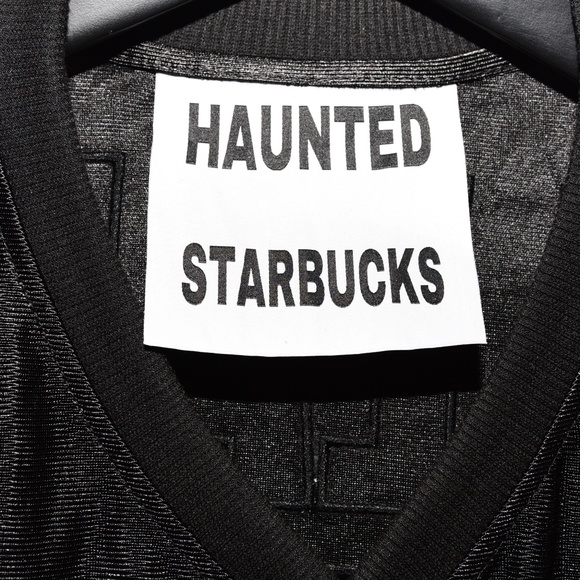 Haunted Starbucks x Asspizza 911 Jersey - Picture 4 of 6